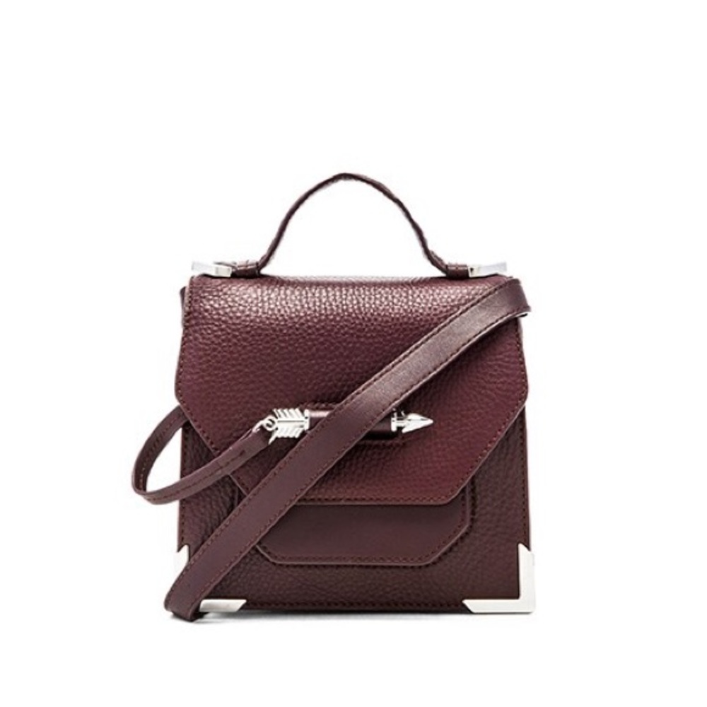 Mackage - Rubie Crossbody Bag in Bordeaux